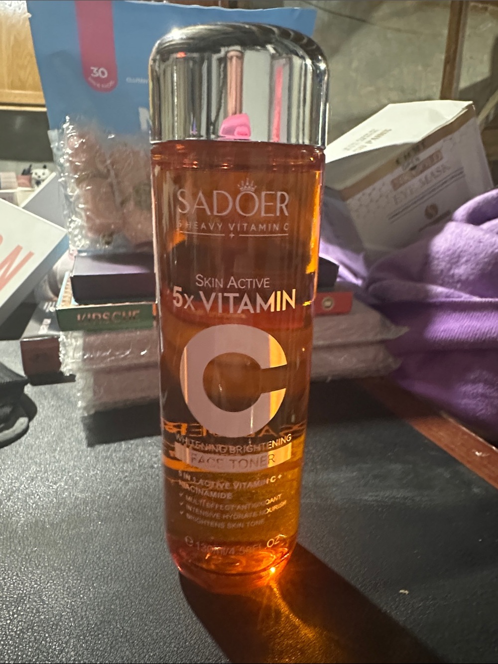 Skin Active 5x Vitamin C Brightening Face Toner — Orange